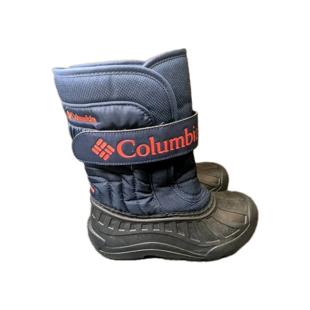 Columbia Snow Boots‎ Kids Unisex Blue Waterproof Insulated Winter Youth Shoes